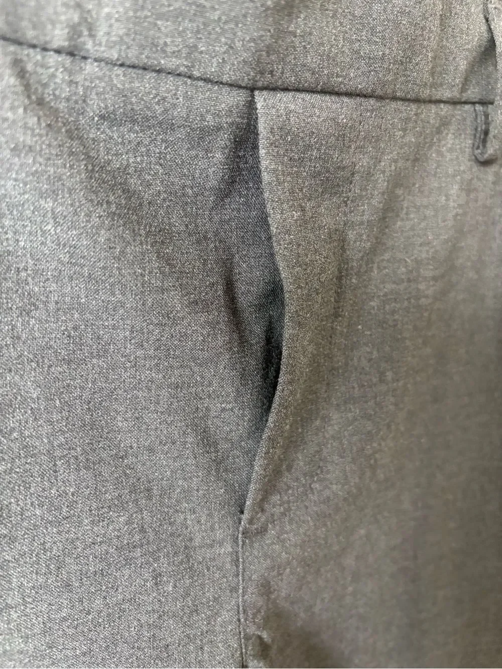 NEXT Boys Gray Formal Dress Pants Elastic Waist Size 13 yrs